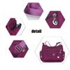 Women Waterproof Bag Nylon Shoulder Bag Crossbody Bag Casual Handbags ARI