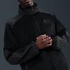 Nike X Stussy Флисовая подкладка Полная молния Блок цвета Куртка с длинным рукавом Унисекс Куртка HQ8525-010