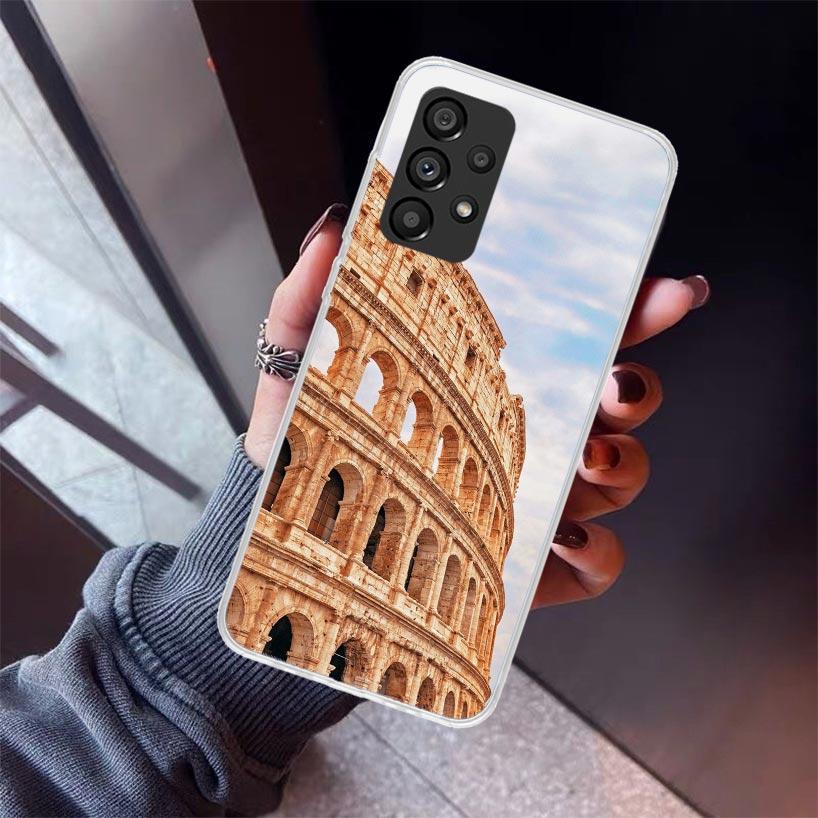 Roman Colosseum Phone Case For Samsung Galaxy A12 A52S A42 A32 A22 A51 A50 Note 20 Ultra 10 S10 Plus A71 A70 A31 A30 A10S Galaxy