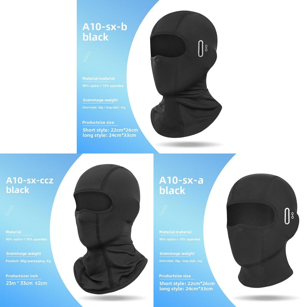 Cycling Face Mask With Uv Protection Breathable Nylon For Men And Women