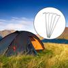 10Pcs Aluminiums Alloy Tent Stake Heavy Duty Tent Peg Canopies Stake Campings Peg for Campings Backpacking Gardening