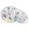 7 Day Mini Weekly Compartment Pill Case Diversion Safe Storage Medicine Stash Box Travel Sort Tablet