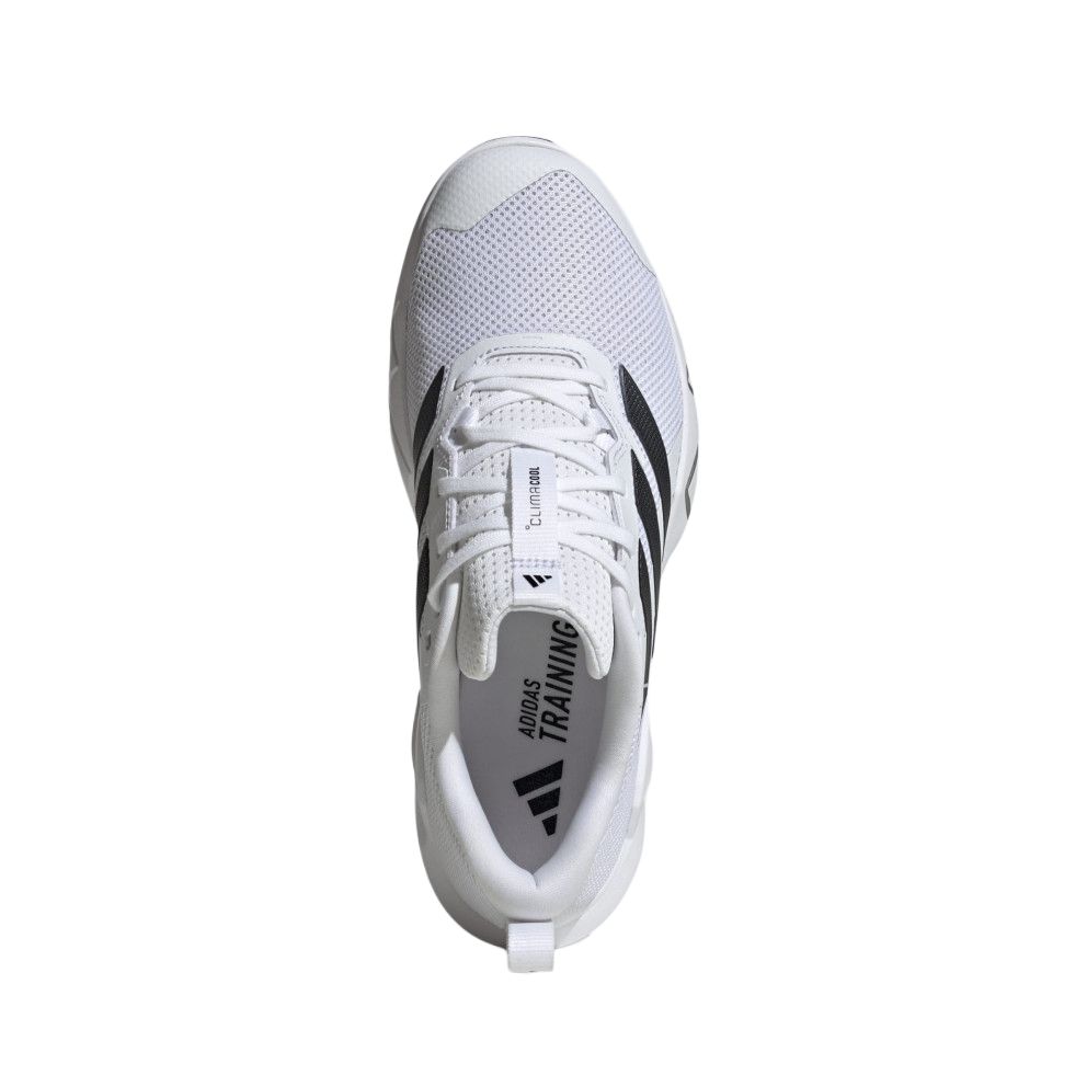 adidas Кроссовки мужские Rapidmove Go Trainer M Cloud White Core Black Iron Metallic JQ1461