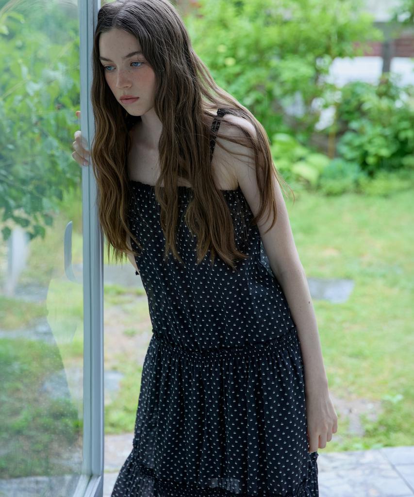 Opeundoeoseutyudio Small Print One-Piece Black
