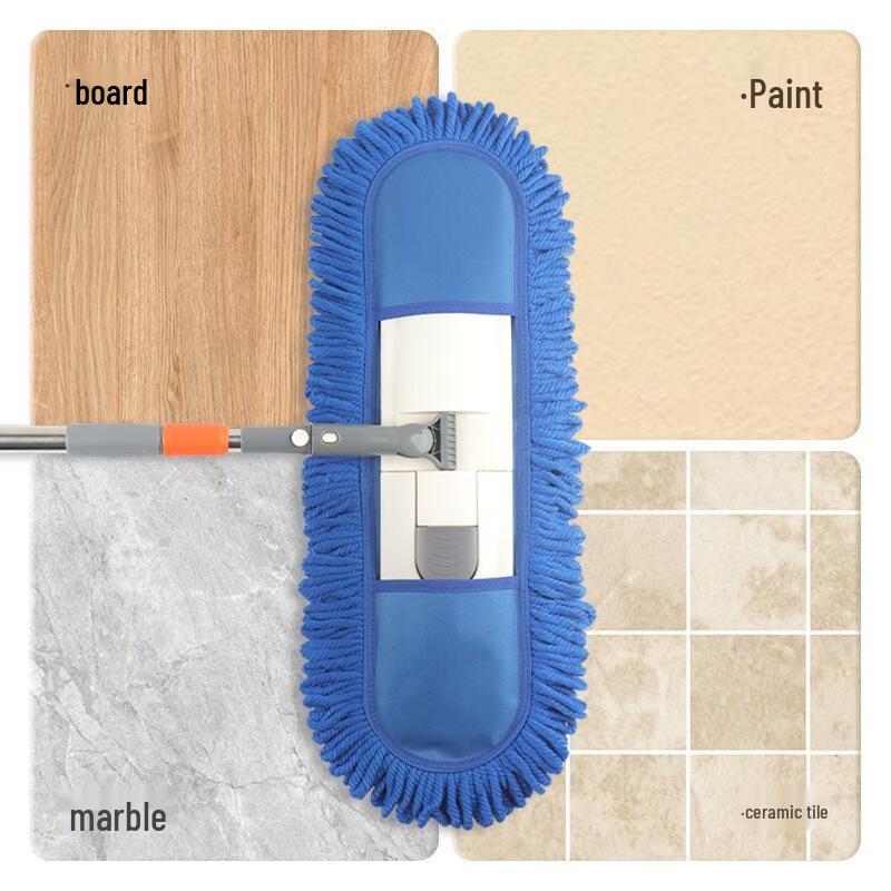 MDNG 60cm Flat Dust Mop Replacement Heads (2-pack)