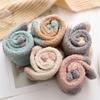 Candy Colors Sleep Bed Sock Winter Warm Coral velvet socks Soft Cashmere Sox Thickening