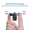 Для GoPro HERO13 Black / MAX2 PULUZ Магнитное металлическое основание с быстрым отсоединением (черный)