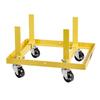 Engine Stand 750LBS/340KG Adjustable Motor Hoist Dolly Steel with 4-Caster