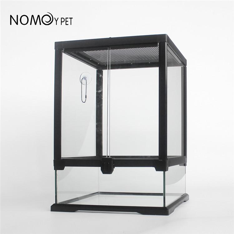 New Design Detachable Premium Quality Glass Reptile Cage Lizard Terrarium