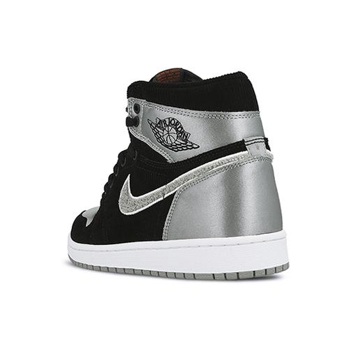 Aleali May Air Jordan 1 Retro High GG 'Shadow Grey' (Unisex) Black / Shadow Grey-White Kids' Basketball Shoes AQ9710 062