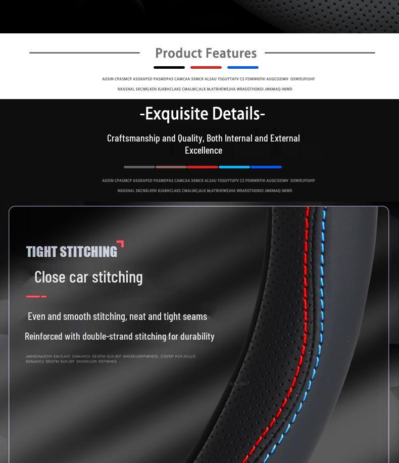 Volkswagen Talagon/Touran/Tiguan/T-Roc Steering Wheel Cover for 24 Models