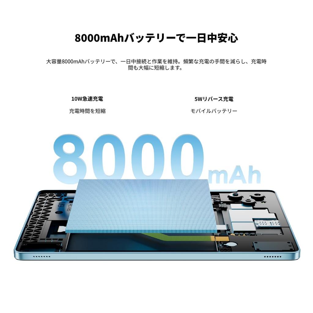 Для DOOGEE Tab G6 Android 15 30 ГБ ОЗУ 256 ГБ ПЗУ 2 ТБ TF 90 Гц HD IPS Большой Widevine L1 8000 мАч Высокий 13 МП 5 МП 4G LTE 5G WiFi Лицо Сертифицирован GMS [Новый