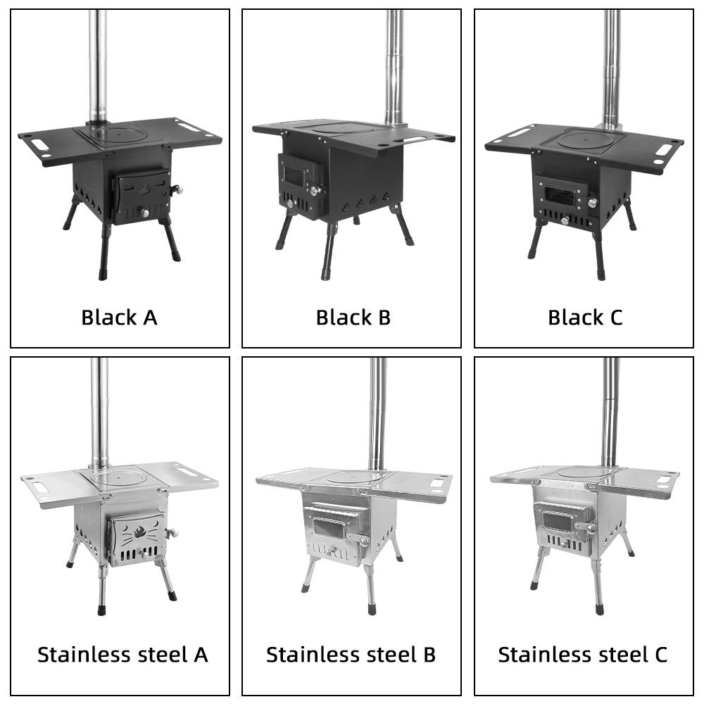 Кемпинговая дровяная печь складная дровяная печь для кемпинга на открытом воздухе походов