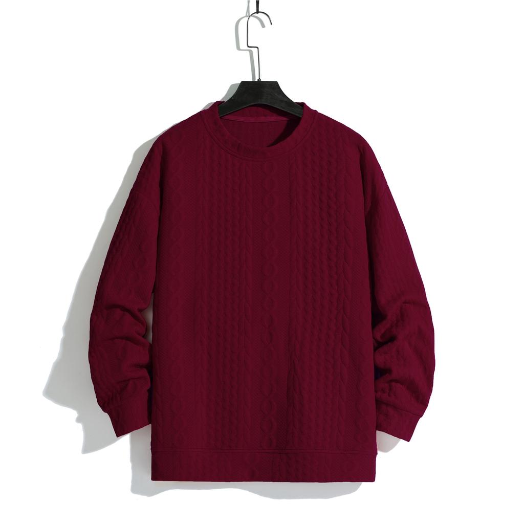 Men's Pullover Sweater Autumn and Winter New Fashion Trend Knitwear Top