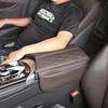 Car Armrest Cover Pad For Mercedes Benz GLC X253 2016- EQC - Leather Anti-Scratch Center Console Cover Cushion