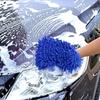 Car Wash Double Faced Glove Microfiber Chenille Gloves Thick Car Cleaning Mitt Wax Detailing Brush Auto Care Brush Cleaning