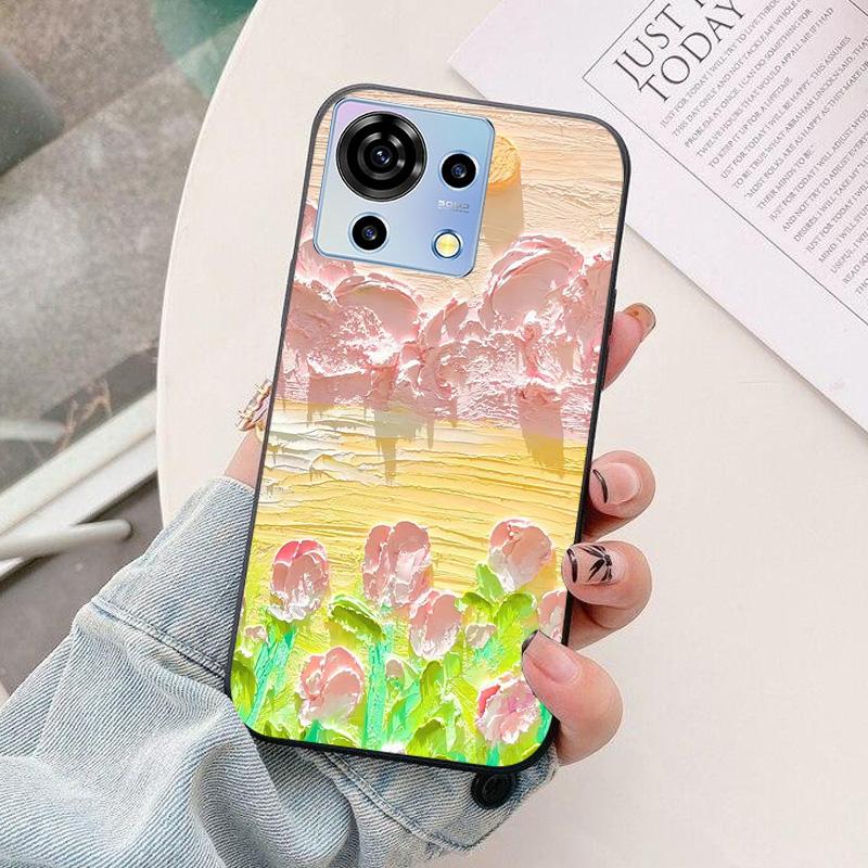 For ZTE Blade V50 Vita Phone Case astronaut Silicone Camera Protection Back Cover For ZTE Blade V50Vita 6.75" Funda Coque Capa
