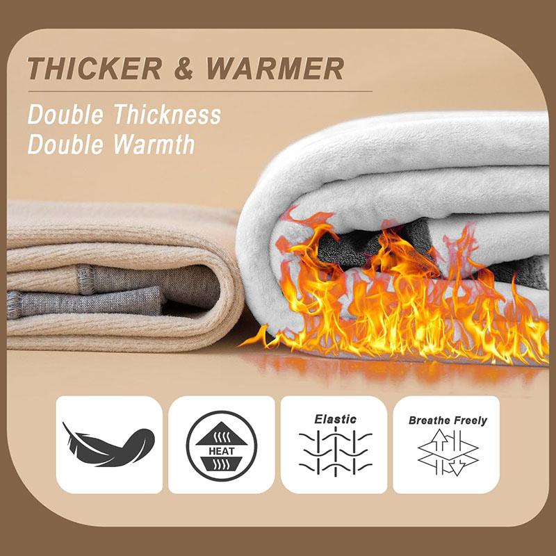 Термальные леггинсы для женщин, леггинсы с высокой талией на флисовой подкладке, зимние толстые теплые леггинсы, женские походные спортивные штаны для тренировок, йоги