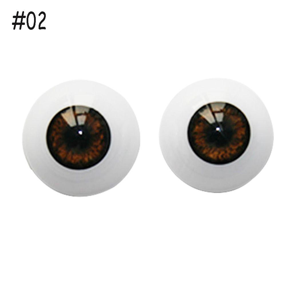 20MM Kids Toy Real Like Accessories Half Round Hollow Realistic Dolls Eyes Eyeballs 20inch New Baby