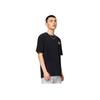 Li-Ning Футболка Wade Series Ice-Sense Loose с коротким рукавом и принтом букв на спине, унисекс, цвет черный AHSS783-7