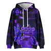 Unisex Fashion Five Nights At Freddy's Hoodie Sweatshirt Cartoon Printed Streetwear Hoodies for Couples Men Women