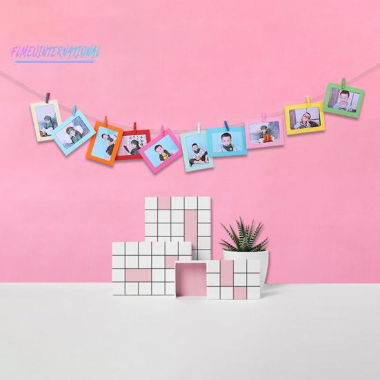 1 комплект фоторамки «сделай сам» — водонепроницаемая, устойчивая к складкам, усиленный уголок, рамка для изображения, аксессуар для спальни