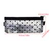1Pcstravel Love Mesh Cosmetic Bag Zipper Makeup Bag For Women Wash Toiletry Bag Makeup Organizer Portable Storage Pouch