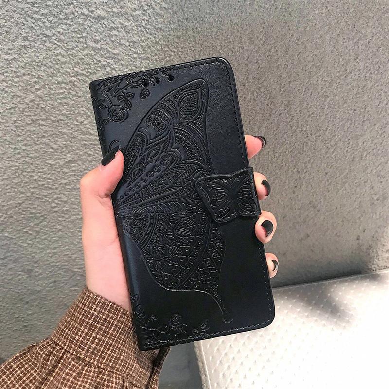 Для Xiaomi 14T 15 15S 17T Poco C55 F5 F6 M3 M4 M6 X5 X6 Pro 5G Чехол-книжка из кожи Кошелек Держатель для карт Милая бабочка
