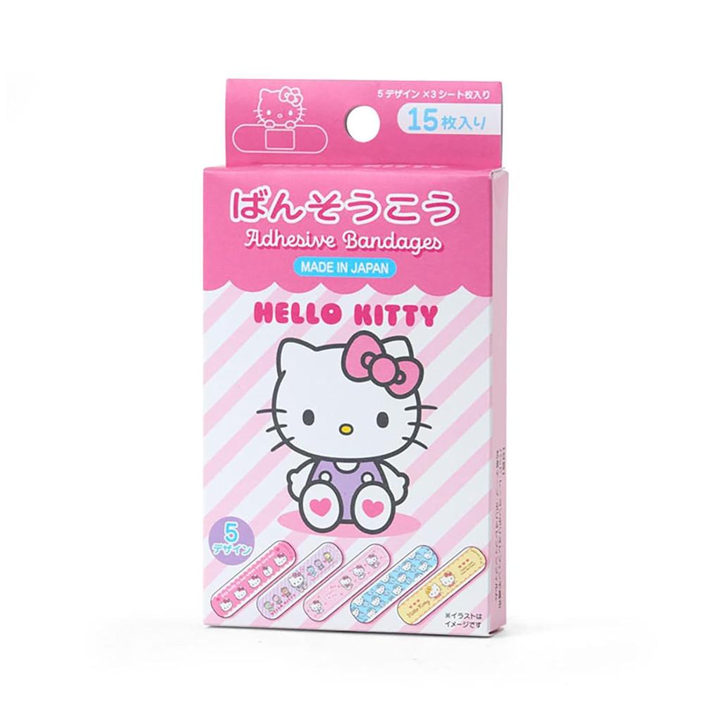 Sanrio пластыри в коробке Hello Kitty подушечка вискоза полиолефин нетканый материал клейкая лента пленка индивидуальная упаковка 620131