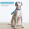 12-дюймовый короткий поводок для собак, прочные дорожные поводки с карабином, светоотражающий нейлоновый поводок для собак с мягкой ручкой для больших и средних собак