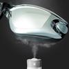 Adjustable Silicone Swim Cap Anti-fog Electroplated Flat Glasses Diving Eyewear  Water Sports
