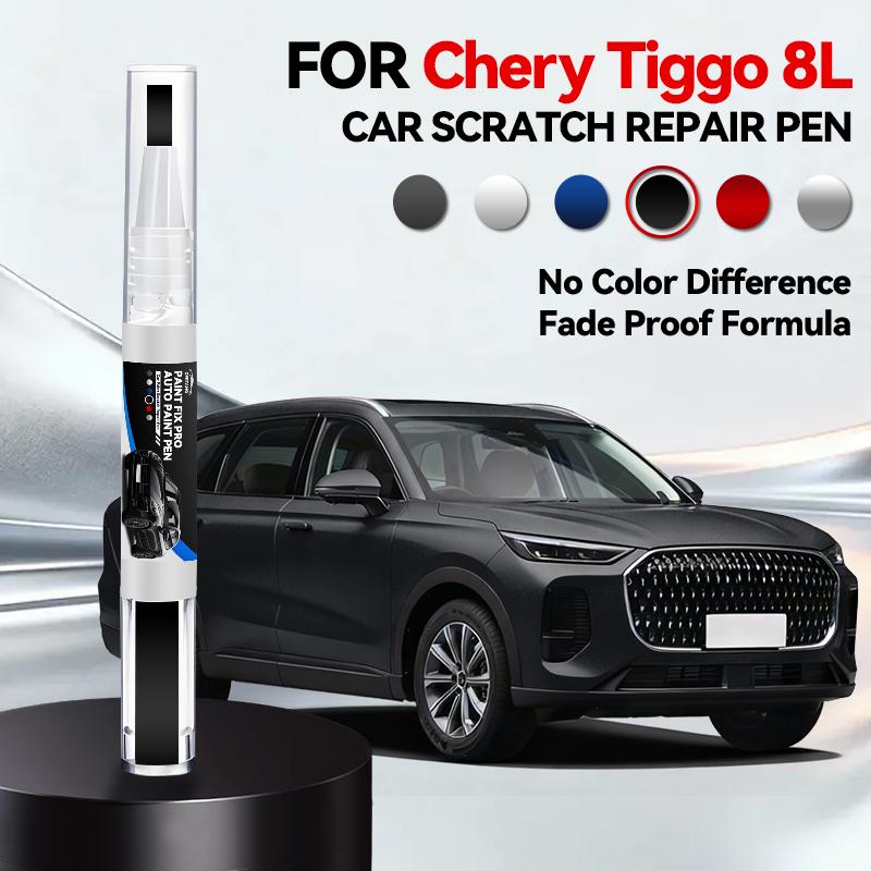 Car paint pen repair For Chery Tiggo 8L Paint Repair Pen Touch Up Scratch Remover DIY Auto Accessories Black White Blue Red