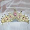 Свадебная корона Ободок Ободок Свадьба Корейский стиль День рождения Взрослый Подарок Хрустальная корона Платье принцессы Аксессуар для волос