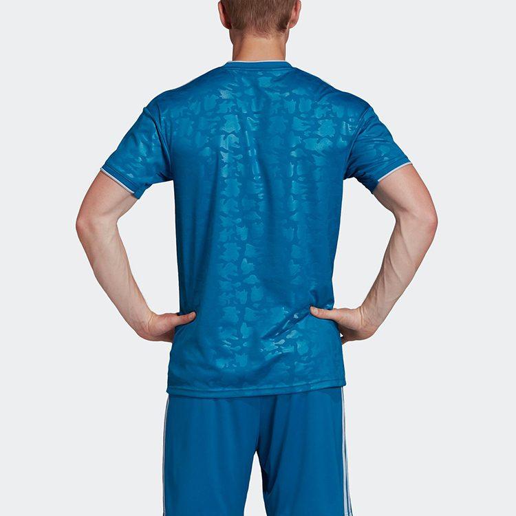 adidas Мужские синие футбольные майки умеренного прямого кроя DW5471