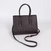 Casual vacation woven bag fashion commuter handbag leather premium large capacity shoulder messenger bag women