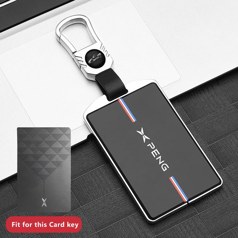 Чехол для ключа автомобиля для Xiaopeng Xpeng P7 P7i G6 P5 G9 G3 G3i NFC Автомобильный стайлинг Крышка пульта Дисплейный брелок Держатель Брелок Аксессуары
