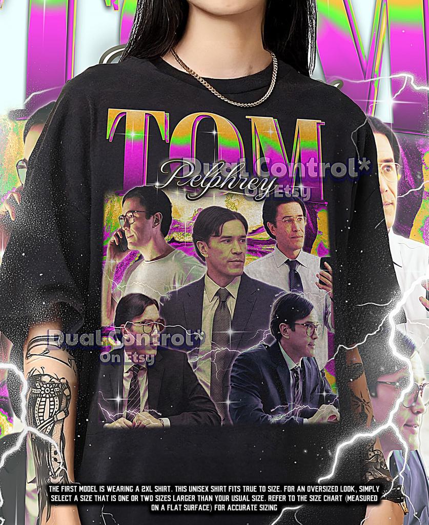 TOM PELPHREY Vintage Shirt, Tom Pelphrey Retro 90s Tshirt, Tom Bootleg Tee, Tom Pelphrey Sweater, Ozark Star Icon Look #saf