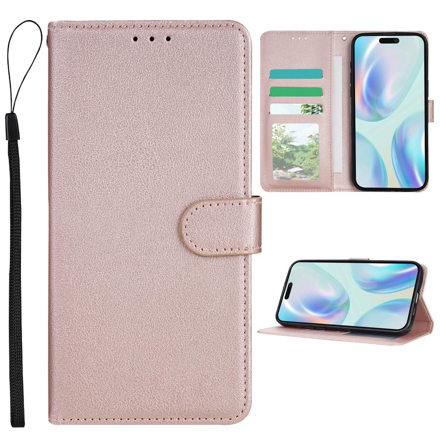 Wallet With Card Slots Classic Style Magnetic Flip Leather Case For iPhone Air 17 Pro Max 16 Plus 15 14 13 Shockproof Card Bag