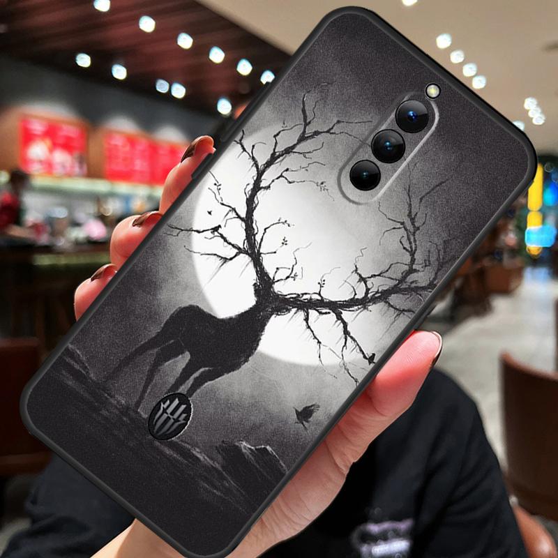 Чехол с оленем для ZTE Nubia Red Magic 10 Air 7 6S 7S Pro Red Magic 11 10 9 8 8S 9S 10S Pro Plus