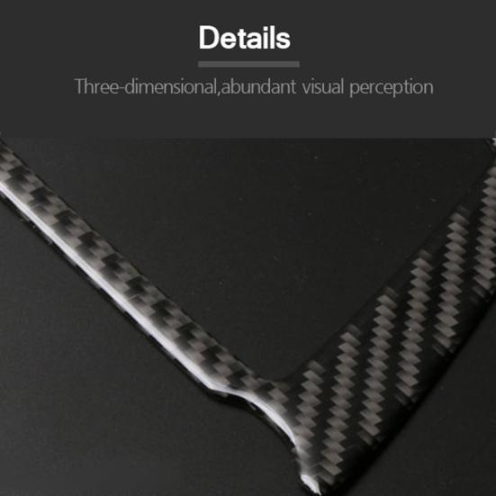 Накладка лампы для чтения из углеродного волокна, внутренняя наклейка для BMW 5 серии F10 5Gt