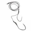 For Catfish Rig with PE Line 100cm and Carbon Hooks for Freshwater
