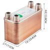 Heat Exchanger Brazed Plate Heat Exchanger 40 Plate Heat Exchanger For Heating