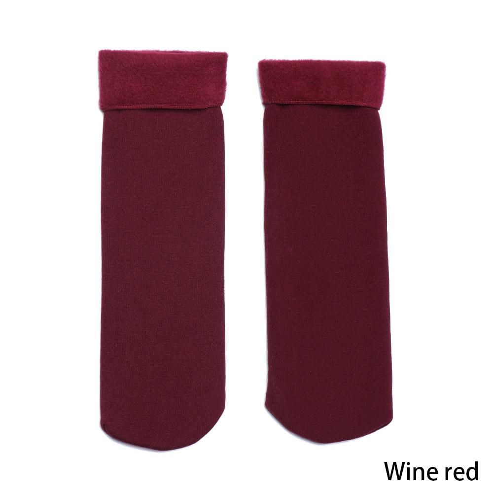 Unisex Snow Boots Casual Velvet Sleeping Warm Hosiery Home Floor Socks Snow Socks