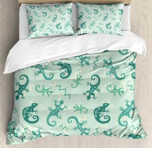 Crocodile Duvet Cover Set Bed Decoration First Choice Gift Suitable For Children Boys Girls And Adults Soft Warm And Breathable