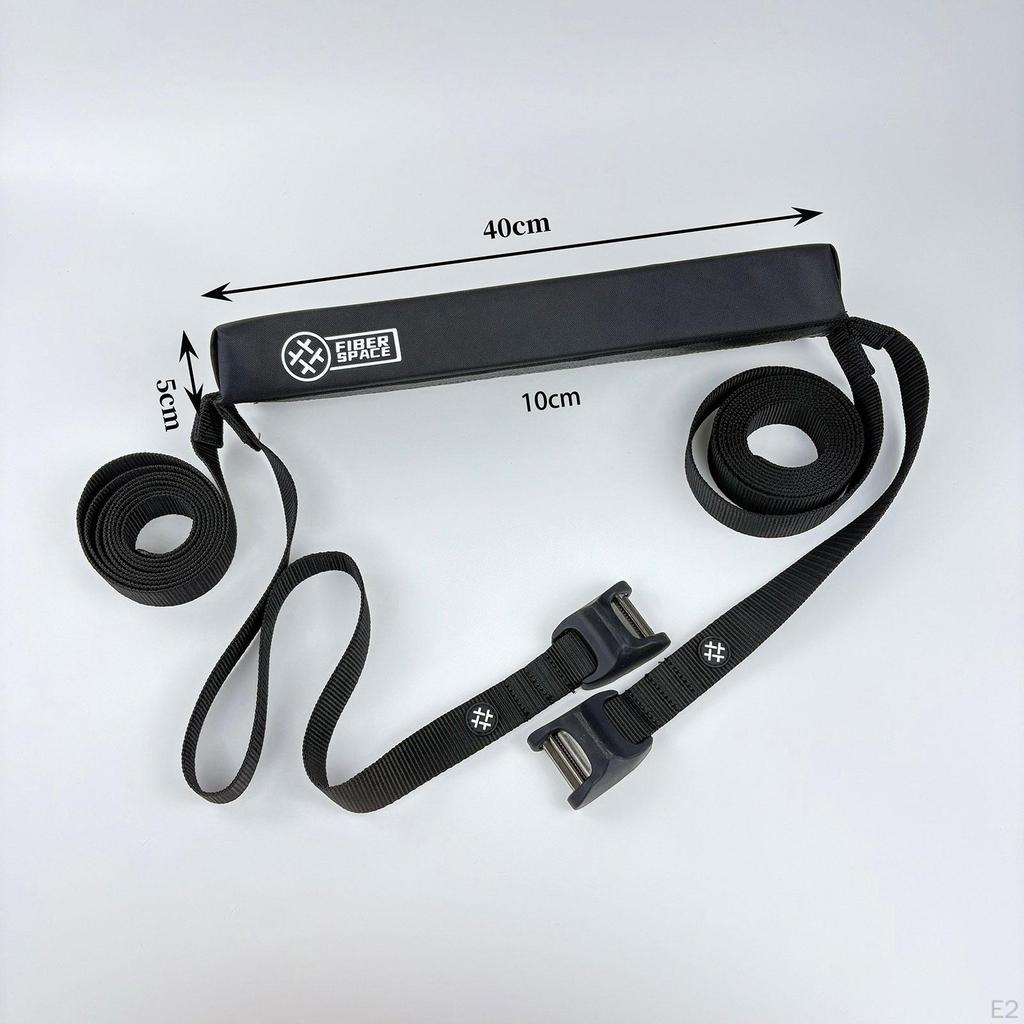 Car Soft Roof Rack Pads Easy Installation for Surfboard Paddle Board