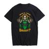 2026 Doctor Doom Marvel TShirt Whos Your Daddy Print Oversized Cotton Casual Crew Neck Short Sleeve Top for Men and Women