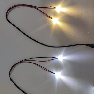 1 шт. 2/4/6 светодиодных бусин с USB-портом 5 В Миниатюрная сверхъяркая лампа DIY Моделирование для диорамы DIY ручной работы