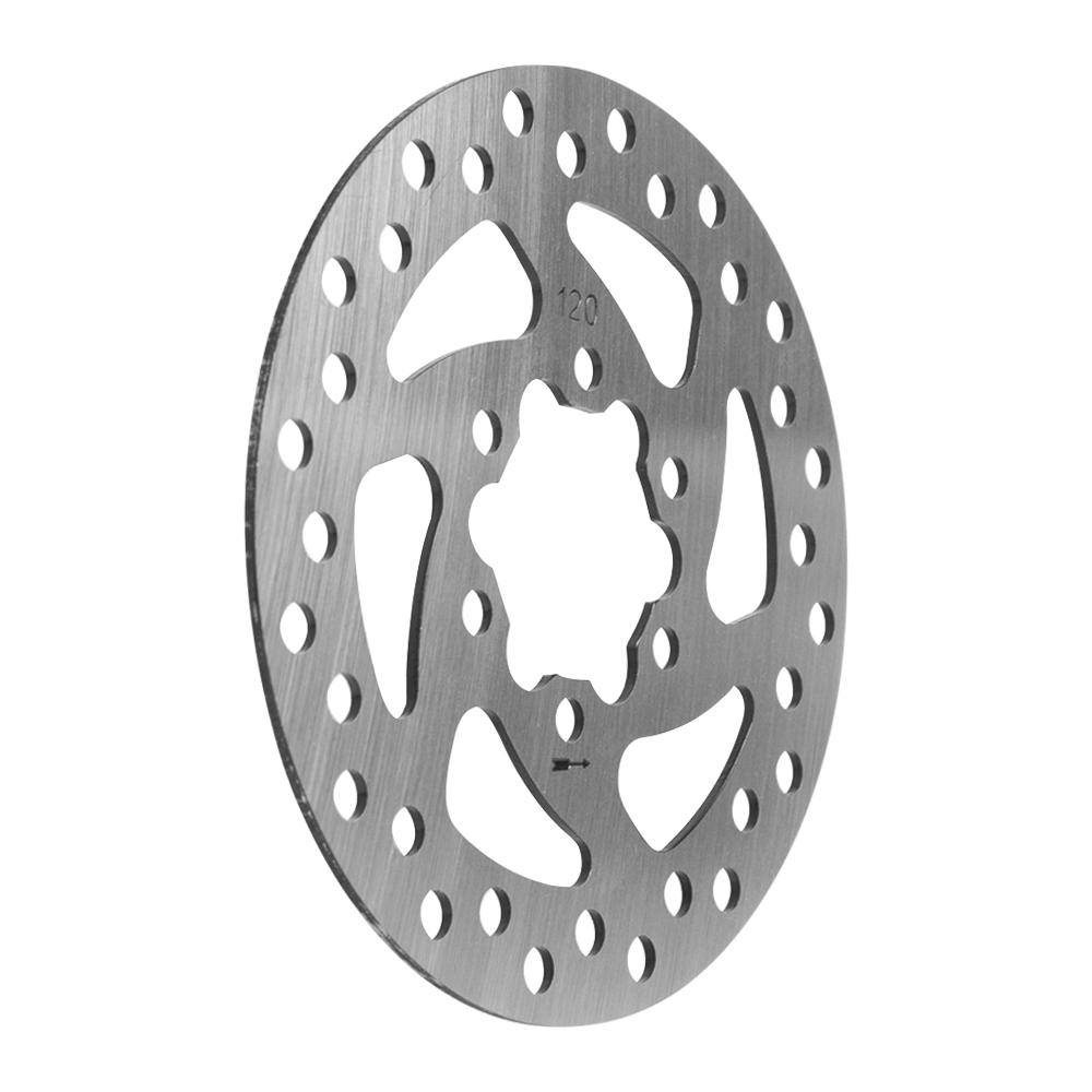 Тормозной диск 120 мм для электрического скутера NIU KQi3/KQi3 MAX/PRO KQi3, 6 отверстий, износостойкий тормозной диск с винтовыми аксессуарами