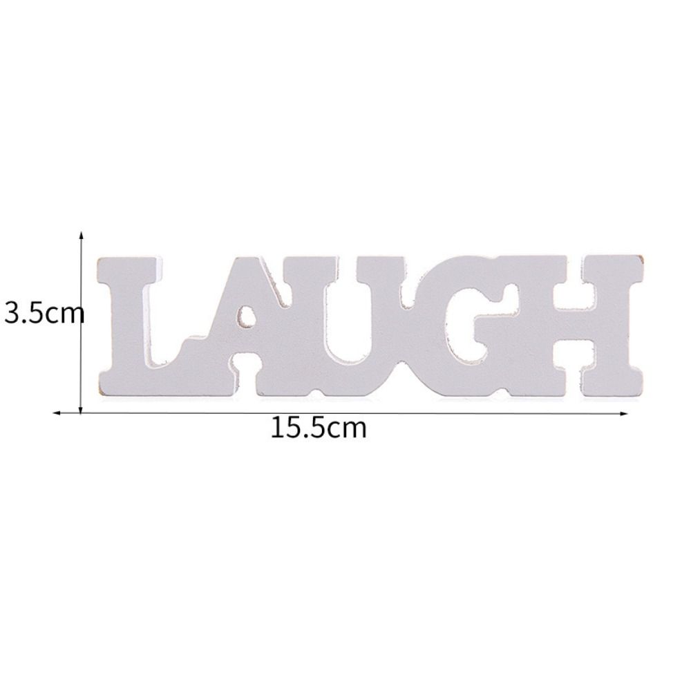 Wooden English Alphabet Decoration Crafts Desktop Ornaments Letters Ornaments Wedding Supplies