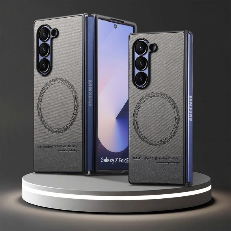 Magnetic Card Holder Stand 2in1 Case Galaxy Z Fold 8 Ultra 7 6 5 4 3 Foldable Phone